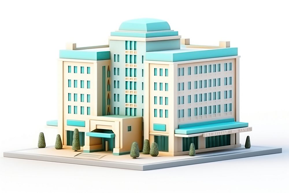 Building architecture hotel city. AI generated Image by rawpixel.