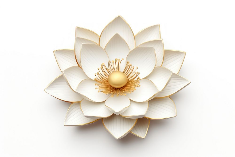 Flower jewelry brooch plant. AI generated Image by rawpixel.