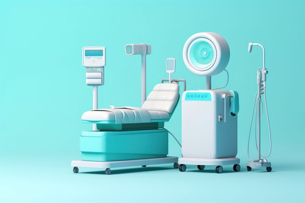 Equipment hospital medical clinic. AI generated Image by rawpixel.
