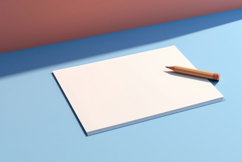 Pencil paper document writing. AI generated Image by rawpixel.