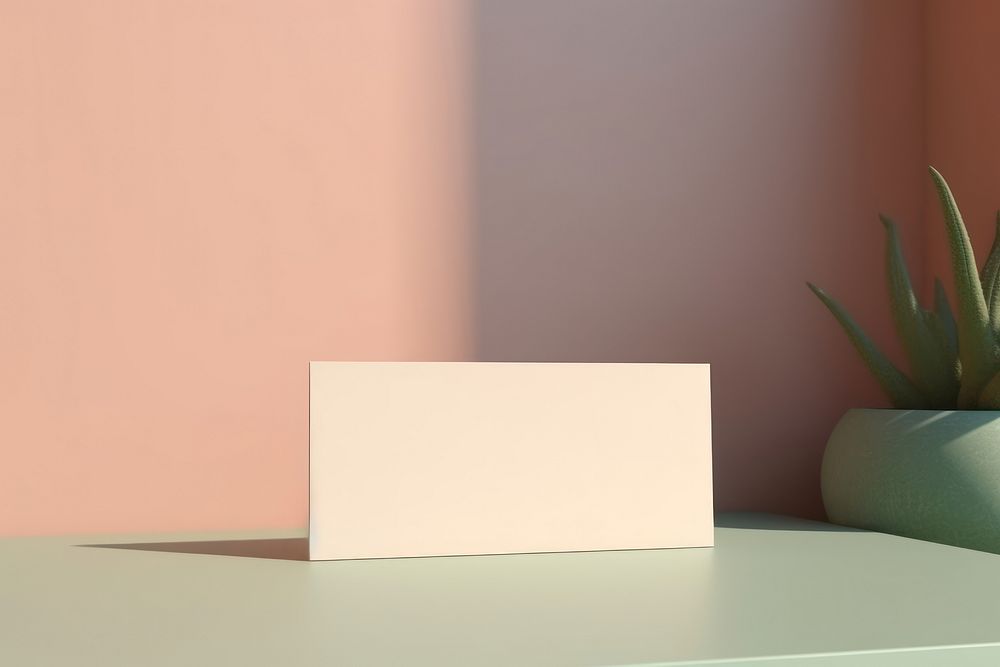 Paper table simplicity rectangle. AI generated Image by rawpixel.