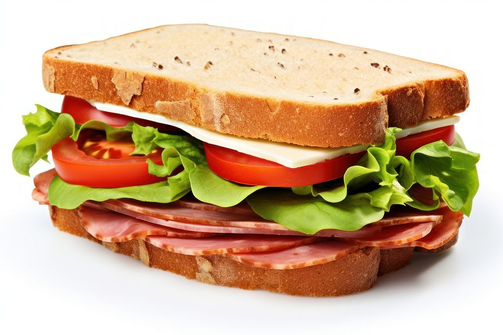 Sandwich bread lunch food. AI generated Image by rawpixel.