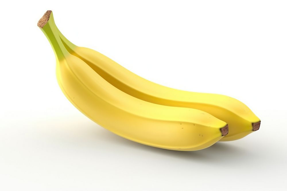 Banana plant food white background. AI generated Image by rawpixel.