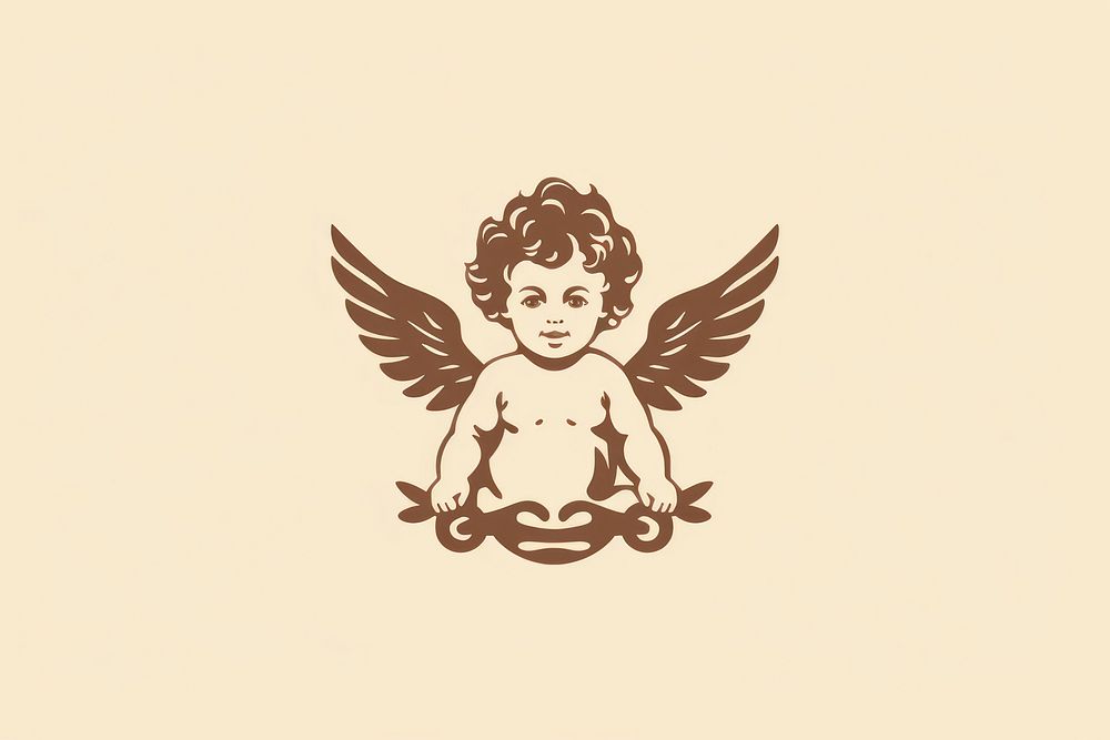Logo baby representation creativity. AI generated Image by rawpixel.
