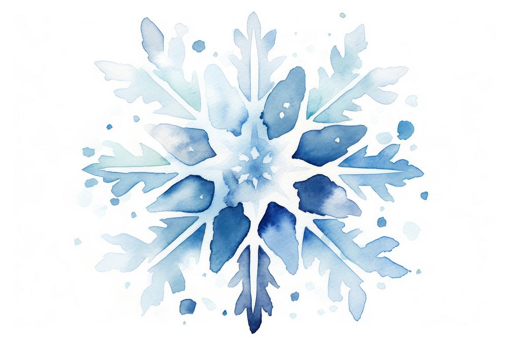 Snowflake creativity christmas outdoors. AI generated Image by rawpixel.