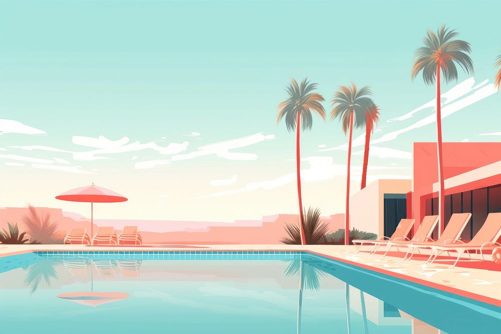 Architecture outdoors vacation summer. AI generated Image by rawpixel.