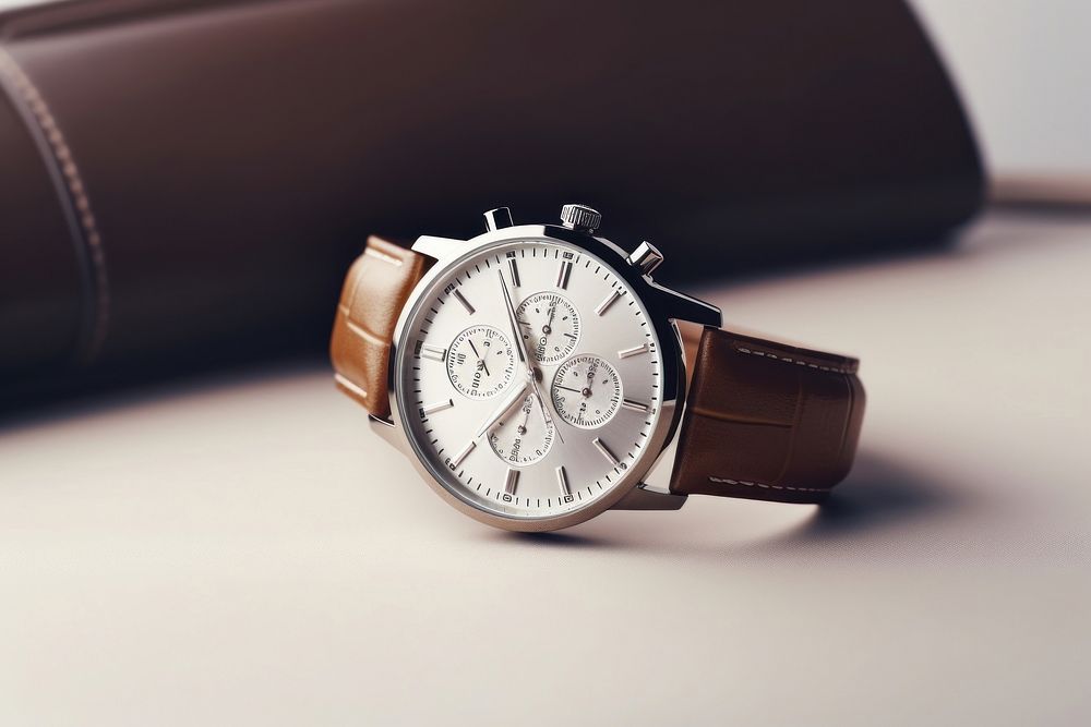 Wristwatch platinum accuracy silver. 