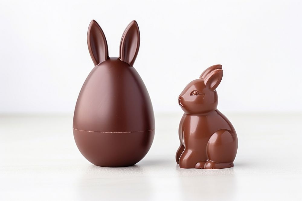 Chocolate mammal animal easter. AI generated Image by rawpixel.