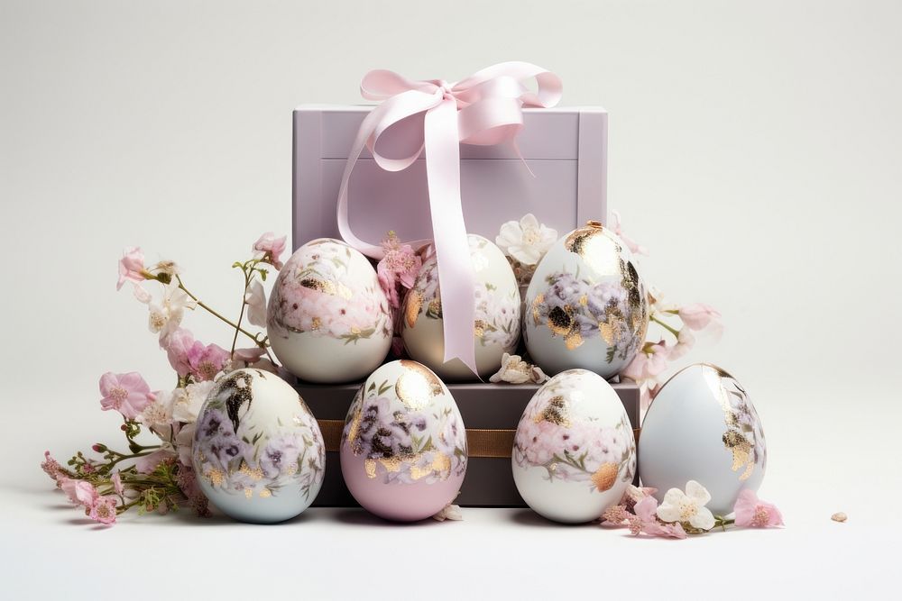 Easter food egg celebration. AI generated Image by rawpixel.