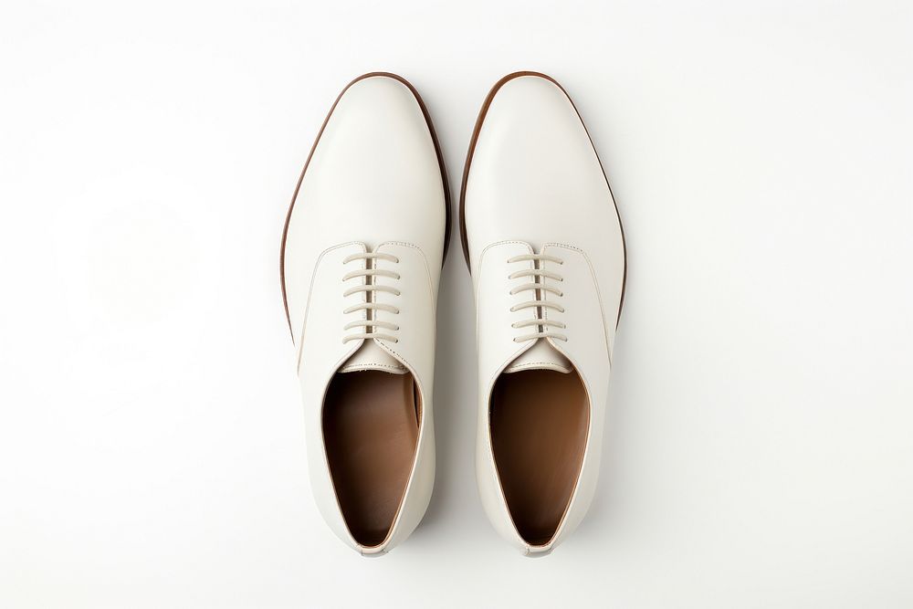 Shoe footwear white pair. AI generated Image by rawpixel.