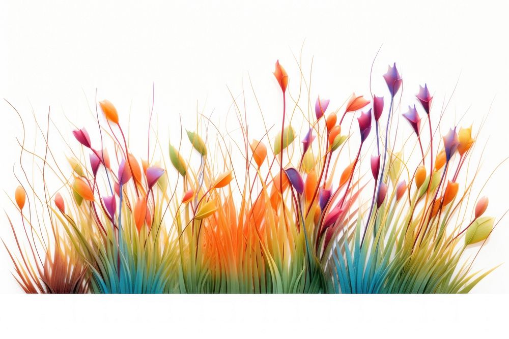 Plant outdoors flower grass. AI generated Image by rawpixel.