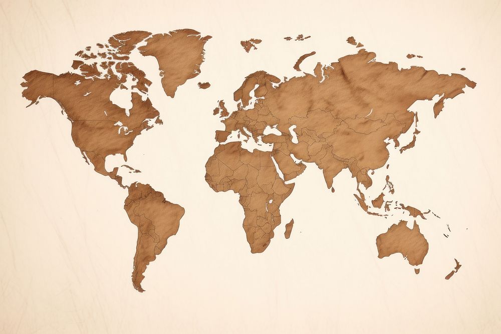 Map backgrounds world topography. AI generated Image by rawpixel.