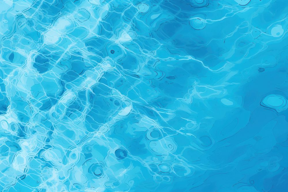 Turquoise swimming outdoors water. AI generated Image by rawpixel.