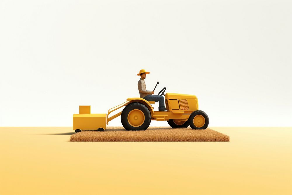 Bulldozer vehicle tractor adult. AI generated Image by rawpixel.