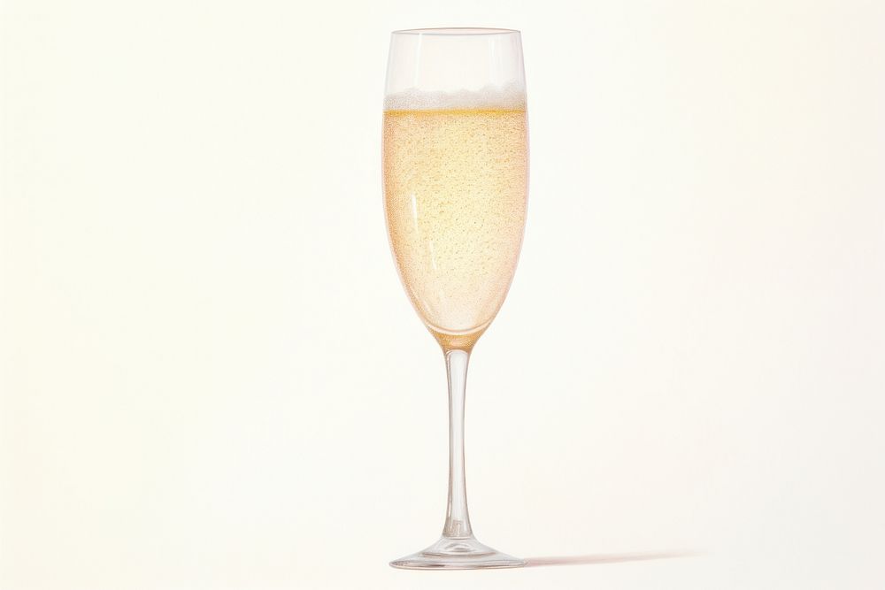 Champagne cocktail glass drink. AI generated Image by rawpixel.