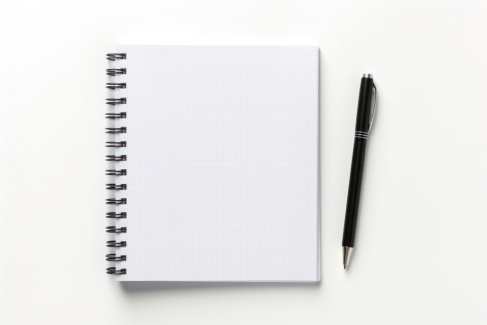 Pen diary white page. AI generated Image by rawpixel.