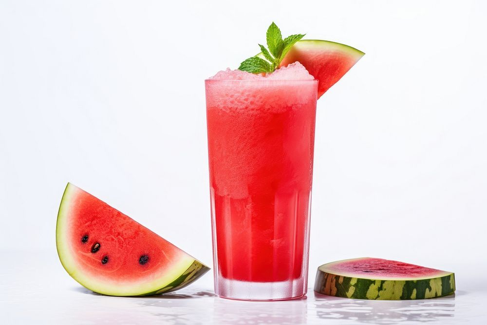 Watermelon cocktail fruit juice. AI generated Image by rawpixel.