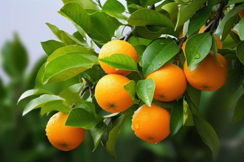 Grapefruit orange plant food. AI generated Image by rawpixel.