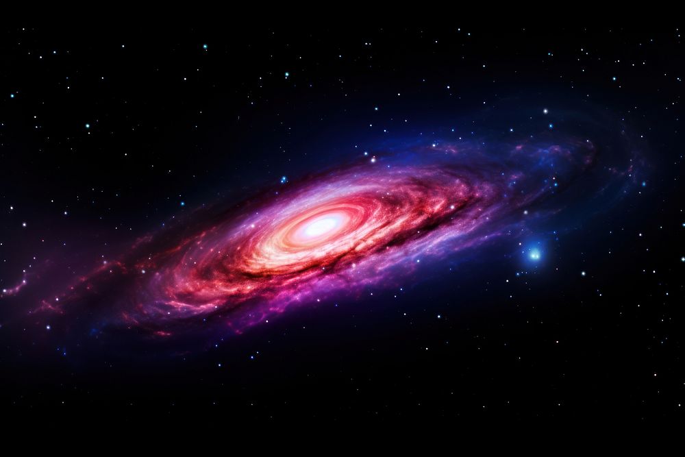 Astronomy universe outdoors galaxy. AI generated Image by rawpixel.