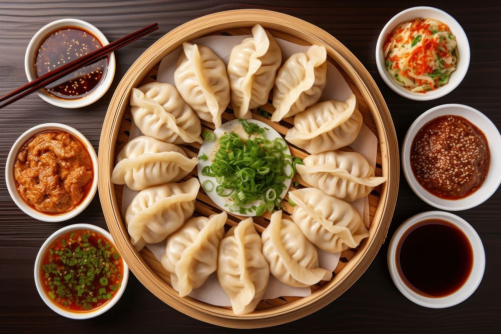 Food chopsticks meal xiaolongbao. 