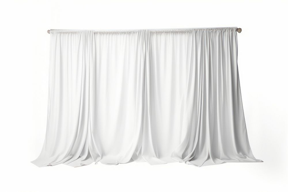 Curtain white gown white background. AI generated Image by rawpixel.