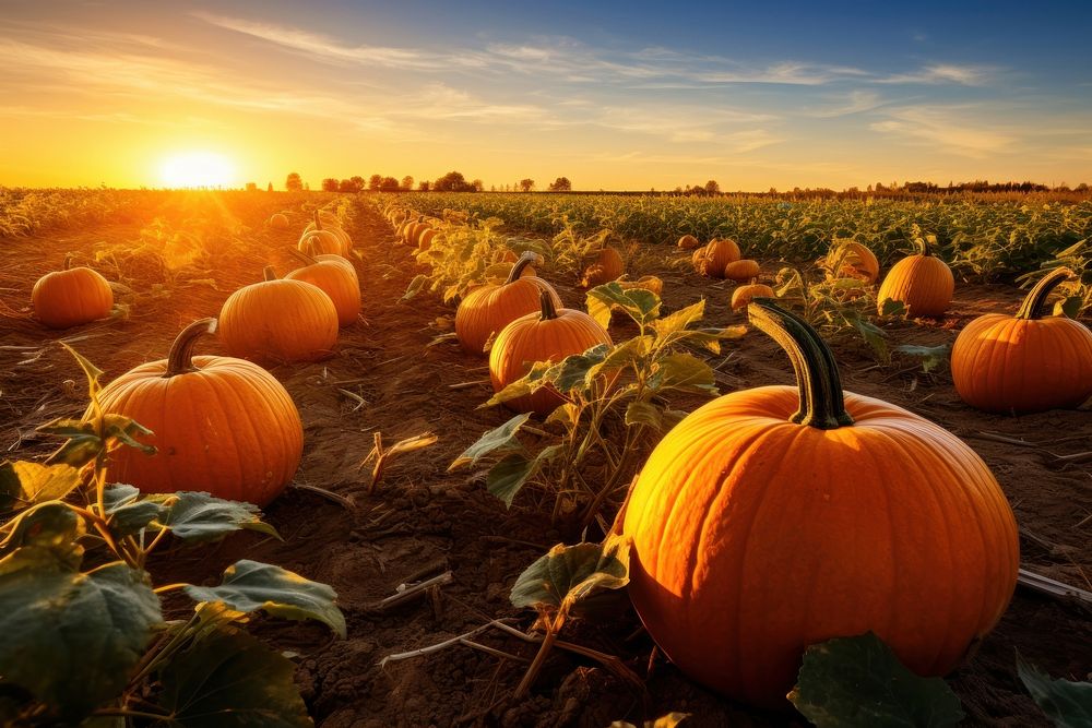 Pumpkin vegetable outdoors organic. AI | Premium Photo - rawpixel