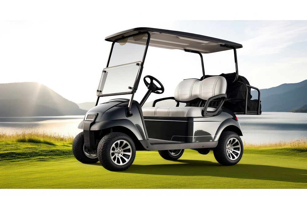 Golf car vehicle sports. AI generated Image by rawpixel.