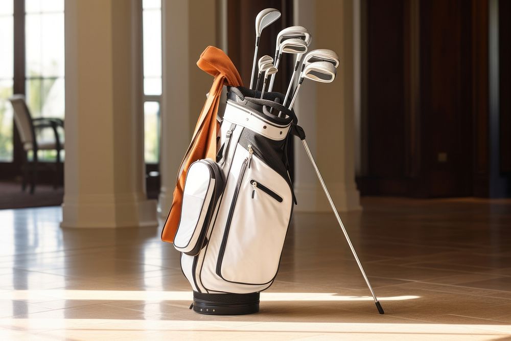 Golf sports bag accessories. AI generated Image by rawpixel.