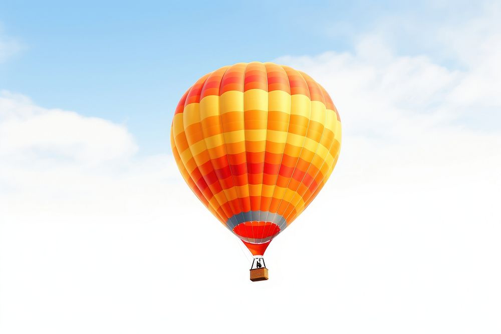 Balloon aircraft vehicle hot air ballooning. AI generated Image by rawpixel.