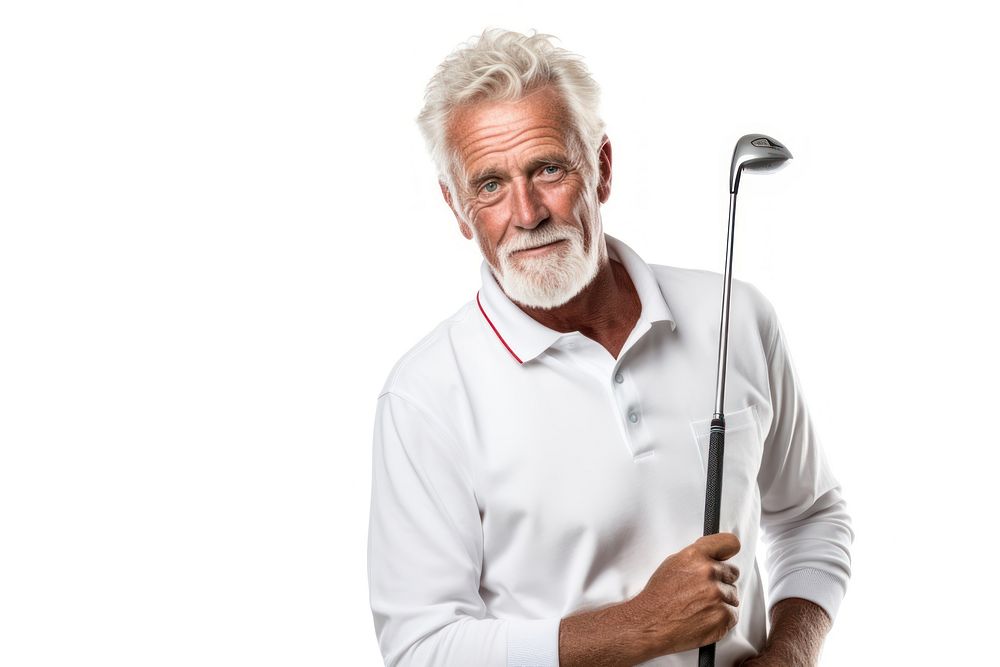 Portrait golf sports adult. AI generated Image by rawpixel.