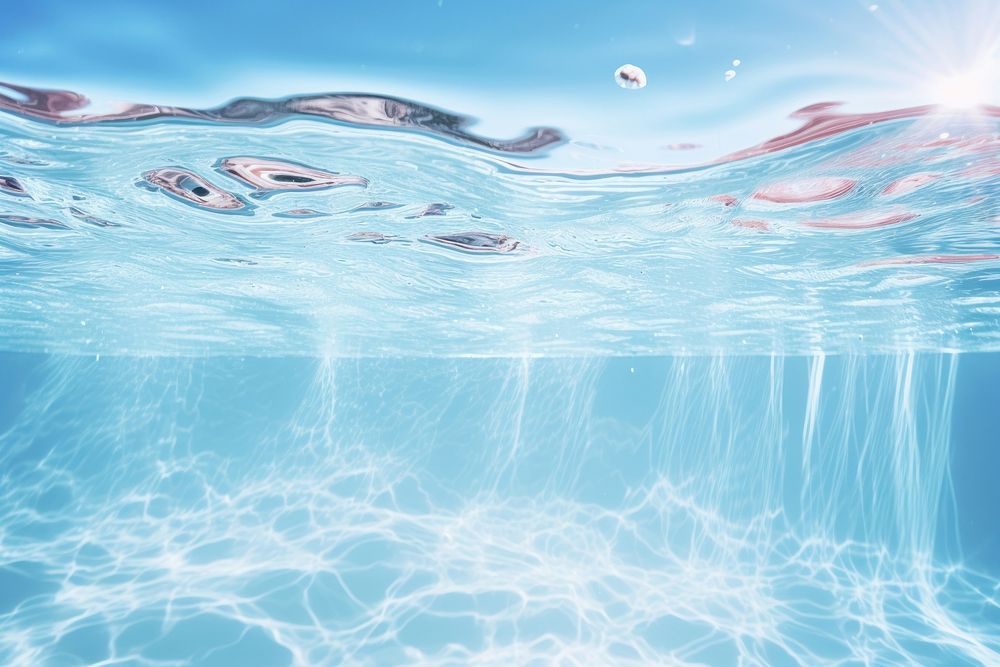 Swimming backgrounds underwater outdoors. AI generated Image by rawpixel.