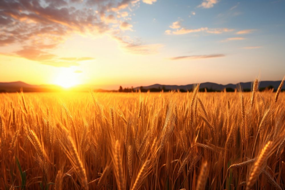 Field agriculture landscape outdoors. 