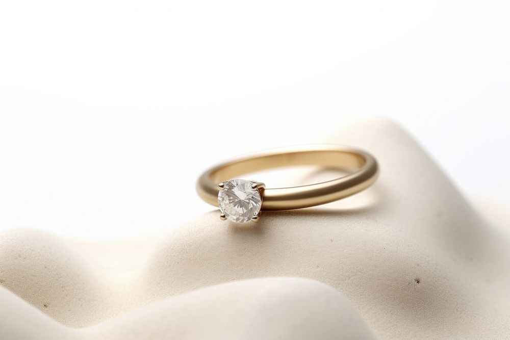 Gemstone ring diamond jewelry. 