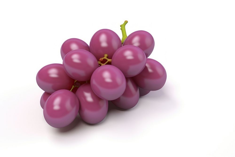 Grapes fruit plant food. AI generated Image by rawpixel.