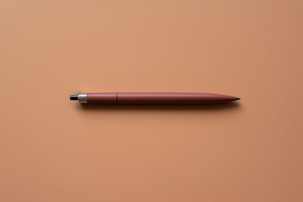 Pen brown simplicity still life. 