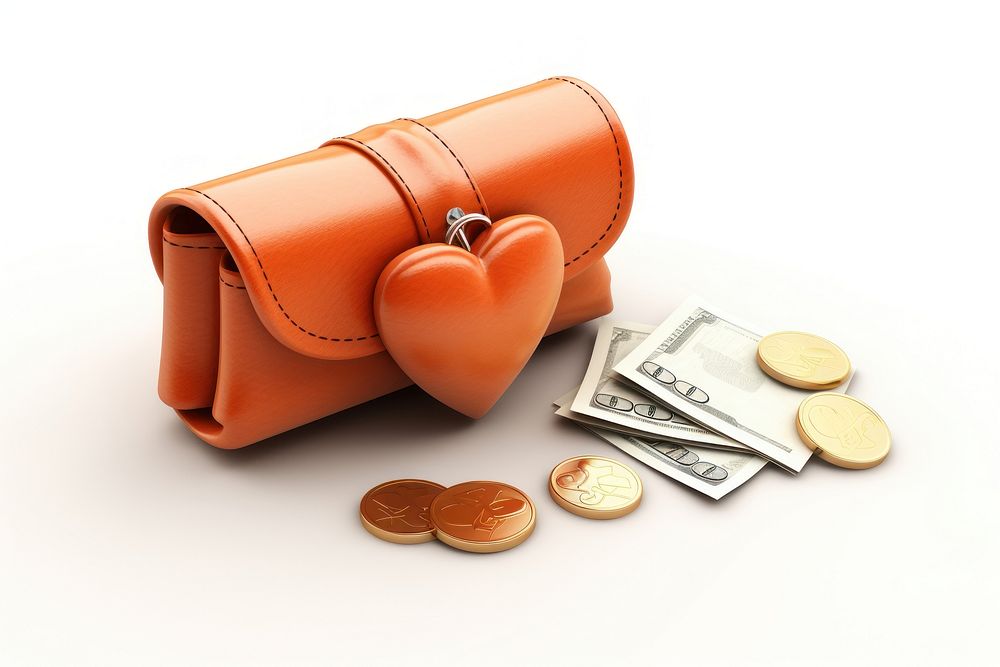Money bag accessories investment. AI generated Image by rawpixel.