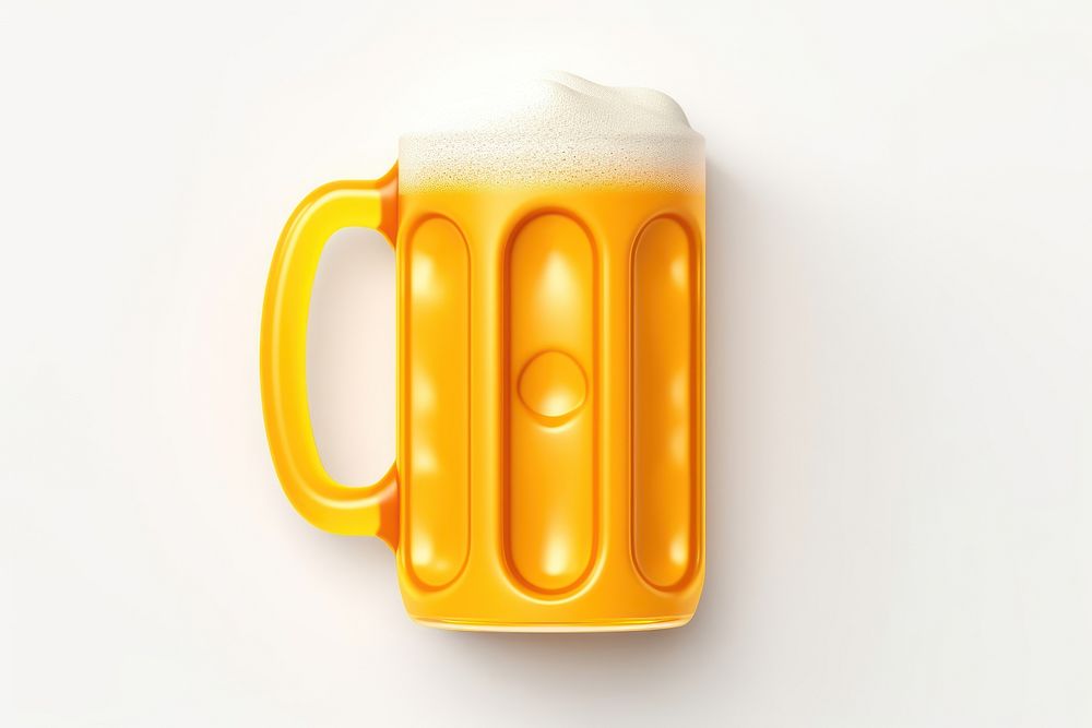 Beer drink glass cup. AI generated Image by rawpixel.