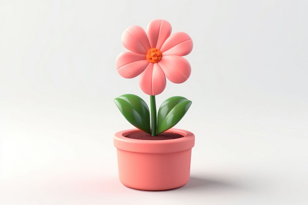 Flower plant blossom petal. AI generated Image by rawpixel.