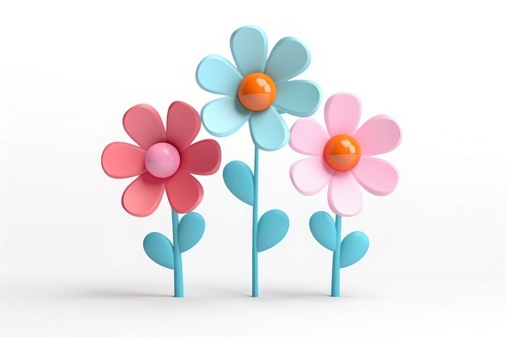 Flower blossom plant candy. AI generated Image by rawpixel.