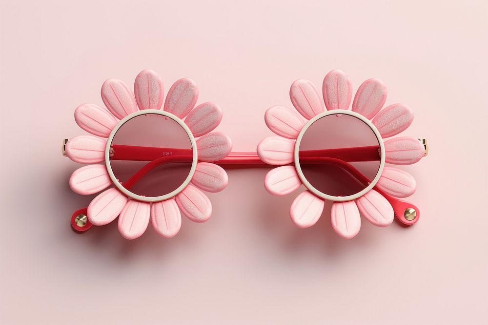 Sunglasses flower inflorescence accessories. 