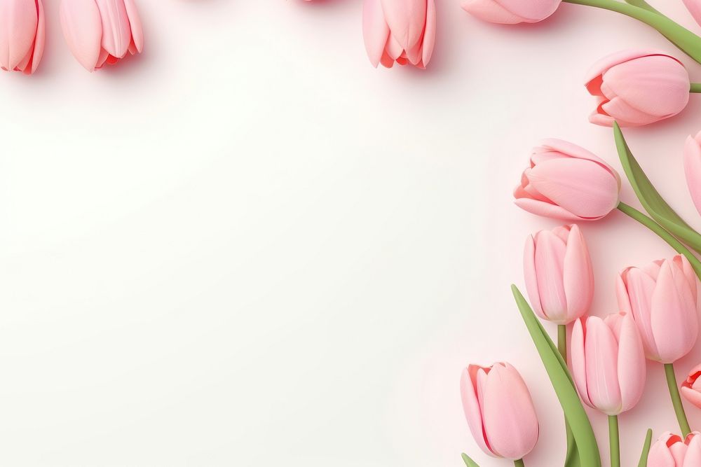Tulip backgrounds flower petal. AI generated Image by rawpixel.