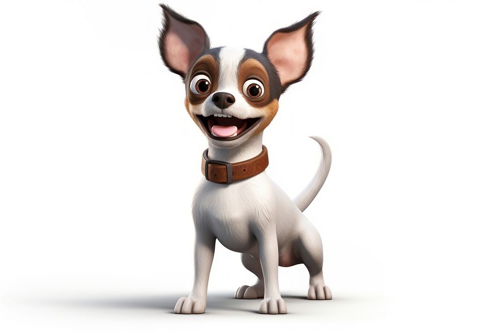 Chihuahua dog cartoon mammal. AI generated Image by rawpixel.