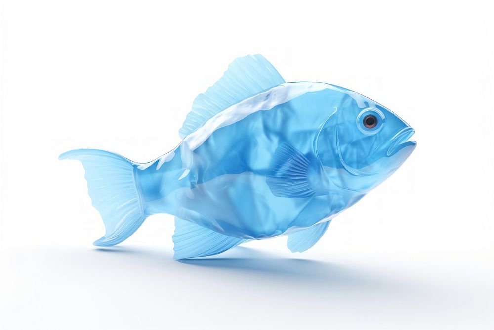 Fish animal white background transparent. AI generated Image by rawpixel.