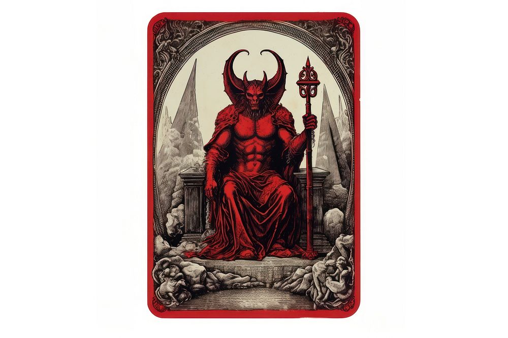 Tarot card adult art representation. AI generated Image by rawpixel.