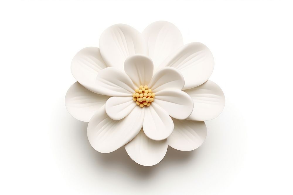 Flower blossom brooch plant. AI generated Image by rawpixel.