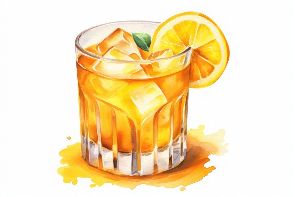 Cocktail drink fruit juice. AI generated Image by rawpixel.