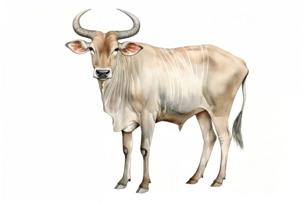 Livestock mammal animal cattle. AI generated Image by rawpixel.
