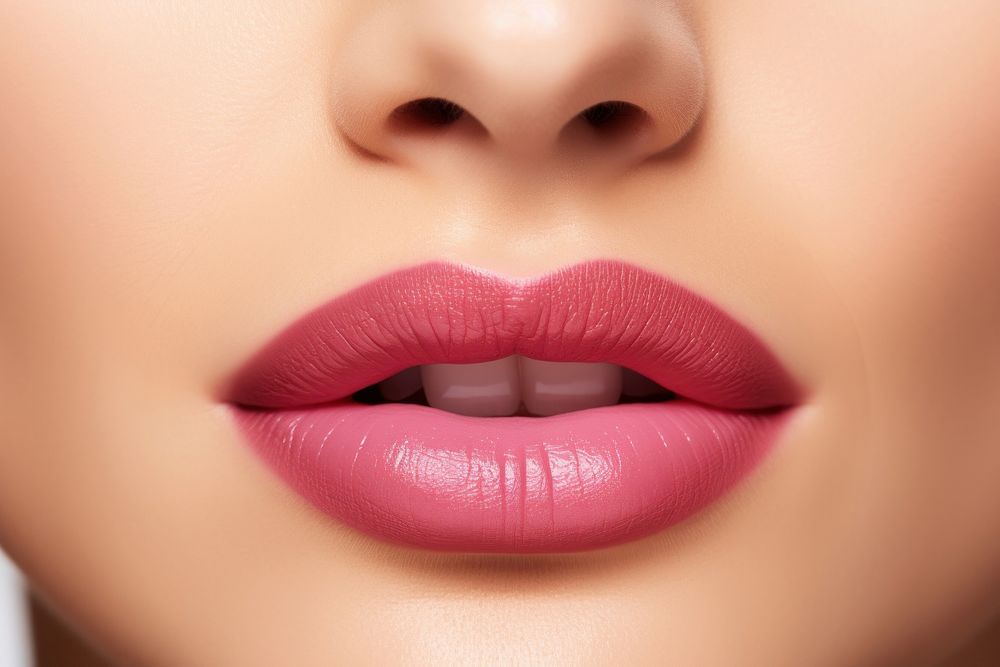 Lipstick cosmetics skin perfection. 