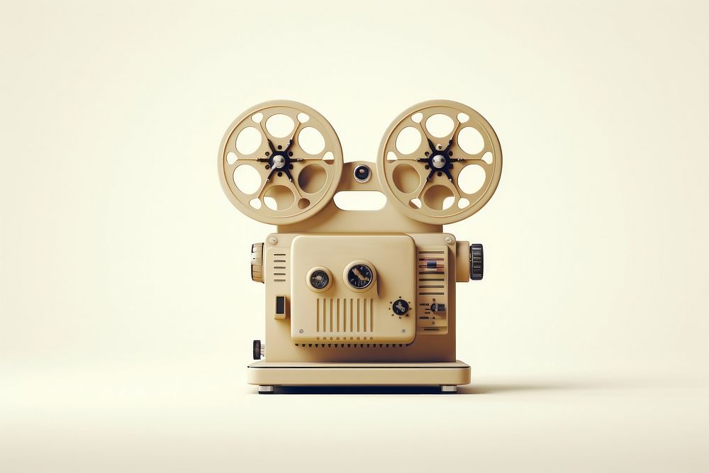 Projector electronics technology nostalgia. AI generated Image by rawpixel.