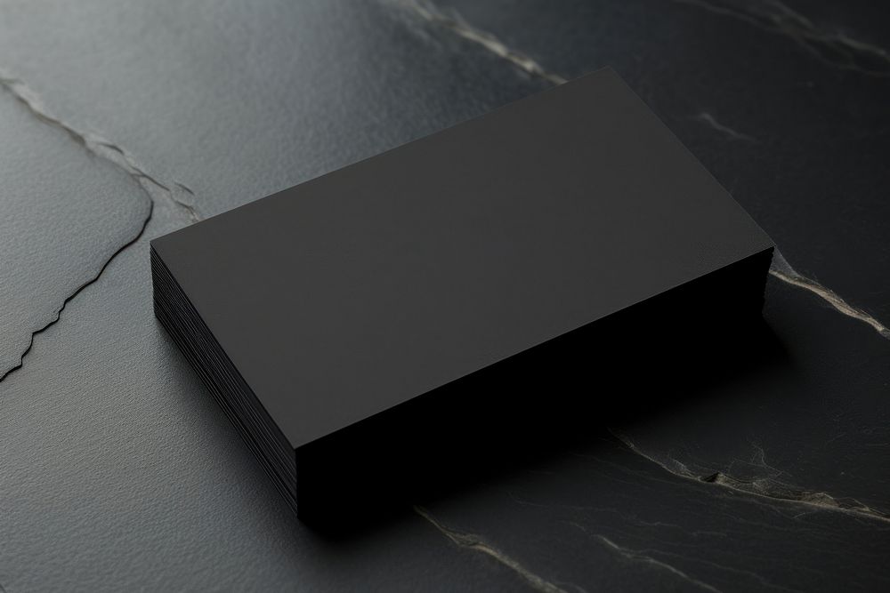 Black text business card darkness. AI generated Image by rawpixel.